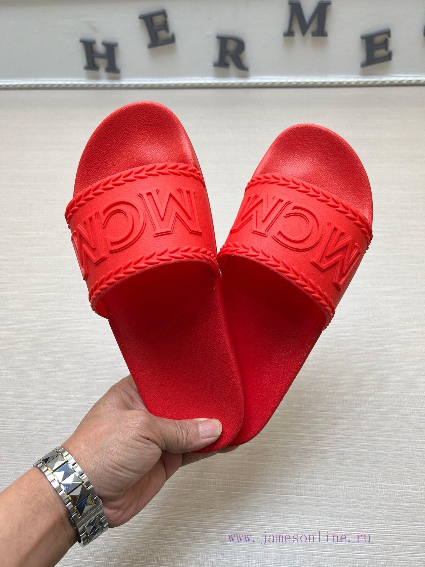 MCM One Word Drag Latest Popular Fashion Slippers Original 11 Mold Original Large Bottom TPU Up agtyi9xc - Image 3
