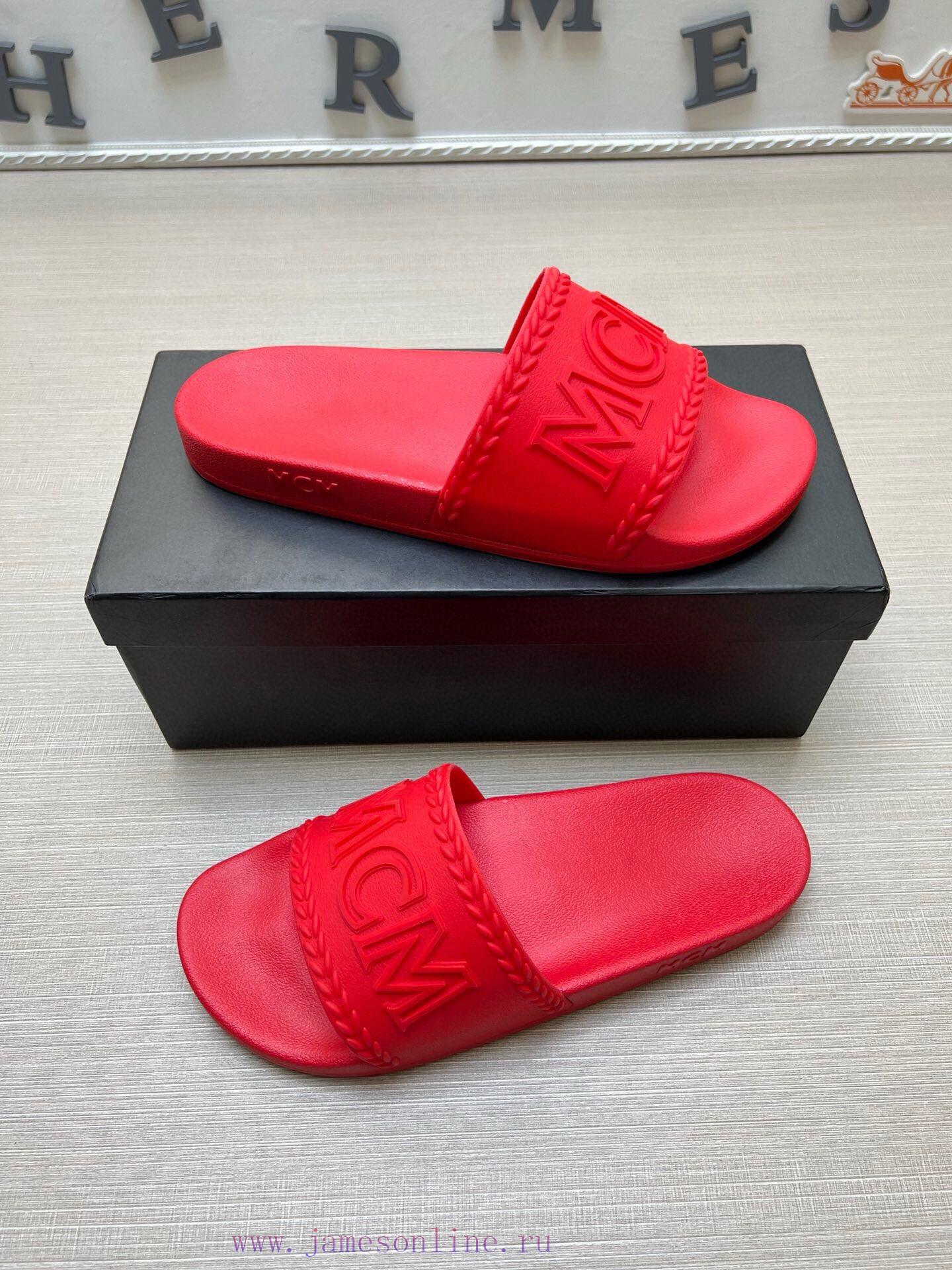 MCM One Word Drag Latest Popular Fashion Slippers Original 11 Mold Original Large Bottom TPU Up agtyi9xc - Image 5