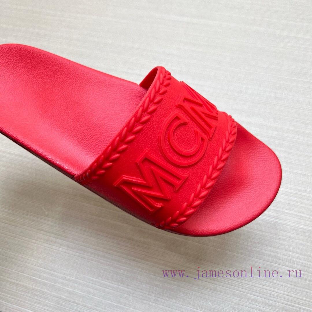 MCM One Word Drag Latest Popular Fashion Slippers Original 11 Mold Original Large Bottom TPU Up agtyi9xc - Image 7