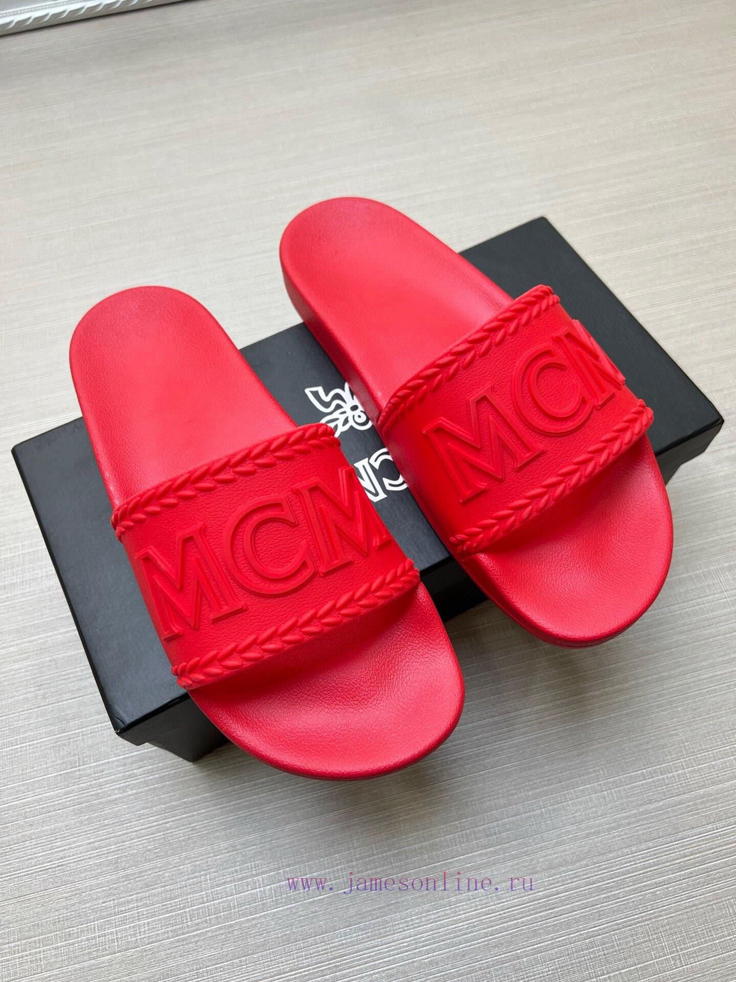 MCM One Word Drag Latest Popular Fashion Slippers Original 11 Mold Original Large Bottom TPU Up agtyi9xc - Image 13