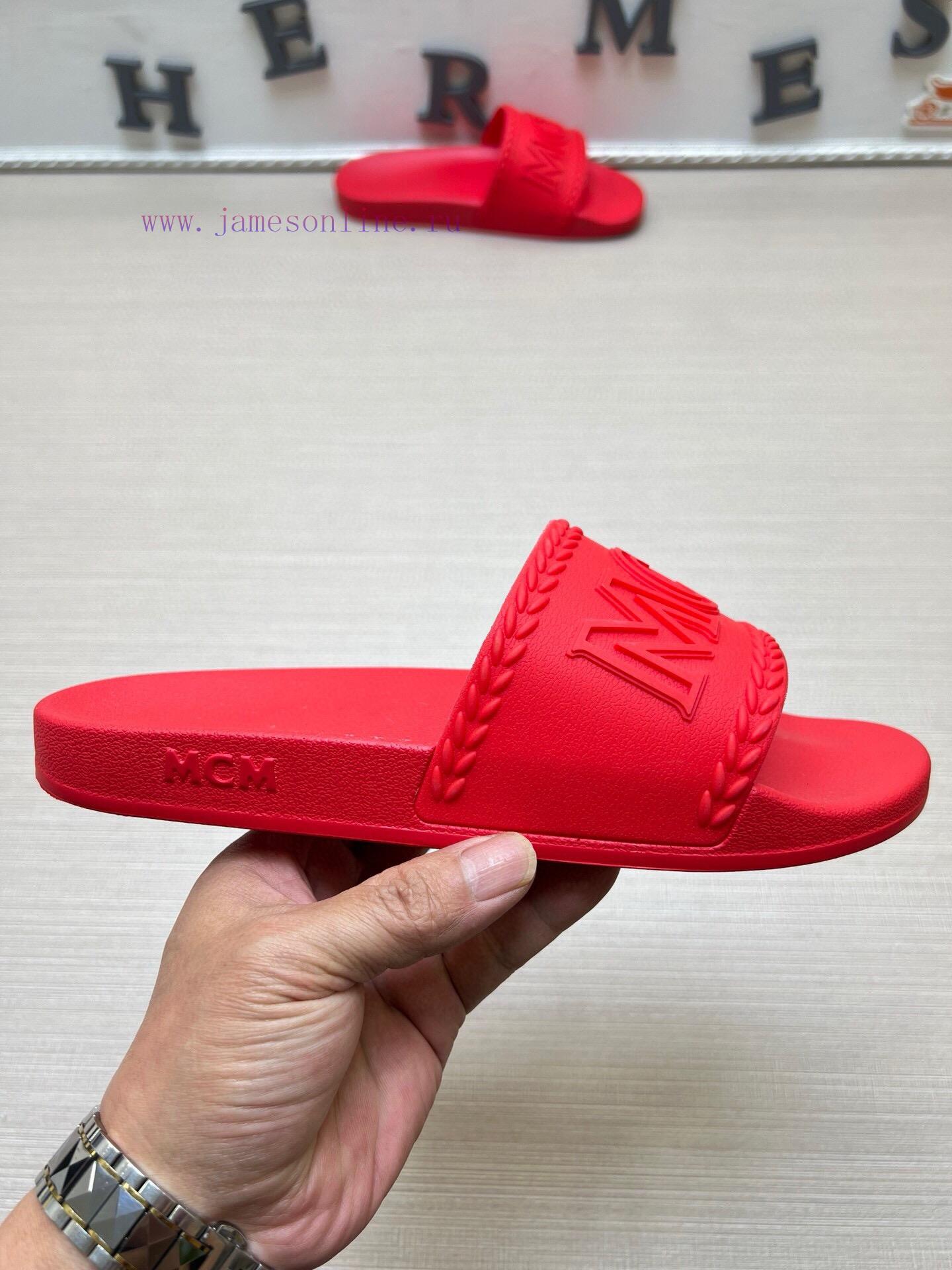 MCM One Word Drag Latest Popular Fashion Slippers Original 11 Mold Original Large Bottom TPU Up agtyi9xc - Image 15